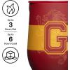 imageCorkcicle Stemless Insulated Wine Glass Tumbler  Keeps Beverages Cold 6 Hours ampamp Hot 3 Hours  Stainless Steel  EasyGrip  Summer Drinkware Gift  Keeps Drinks Ice Cold  12 oz  SpiderManHarry Potter Gryffindor
