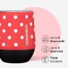 imageCorkcicle Stemless Insulated Wine Glass Tumbler  Keeps Beverages Cold 6 Hours ampamp Hot 3 Hours  Stainless Steel  EasyGrip  Summer Drinkware Gift  Keeps Drinks Ice Cold  12 oz  SpiderManMinnie Mouse Red Polka Dot