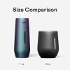 imageCorkcicle Stemless Insulated Wine Glass Tumbler  Keeps Beverages Cold 6 Hours ampamp Hot 3 Hours  Stainless Steel  EasyGrip  Summer Drinkware Gift  Keeps Drinks Ice Cold  12 oz  SpiderManC3PO