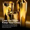 imageCorkcicle Stemless Insulated Wine Glass Tumbler  Keeps Beverages Cold 6 Hours ampamp Hot 3 Hours  Stainless Steel  EasyGrip  Summer Drinkware Gift  Keeps Drinks Ice Cold  12 oz  SpiderManC3PO