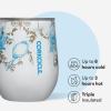 imageCorkcicle Stemless Insulated Wine Glass Tumbler  Keeps Beverages Cold 6 Hours ampamp Hot 3 Hours  Stainless Steel  EasyGrip  Summer Drinkware Gift  Keeps Drinks Ice Cold  12 oz  SpiderManBelle