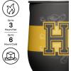 imageCorkcicle Stemless Insulated Wine Glass Tumbler  Keeps Beverages Cold 6 Hours ampamp Hot 3 Hours  Stainless Steel  EasyGrip  Summer Drinkware Gift  Keeps Drinks Ice Cold  12 oz  SpiderManHarry Potter Hufflepuff