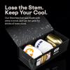 imageCorkcicle Stemless Insulated Wine Glass Tumbler  Keeps Beverages Cold 6 Hours ampamp Hot 3 Hours  Stainless Steel  EasyGrip  Summer Drinkware Gift  Keeps Drinks Ice Cold  12 oz  SpiderManDroids Set of 3