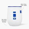 imageCorkcicle Stemless Insulated Wine Glass Tumbler  Keeps Beverages Cold 6 Hours ampamp Hot 3 Hours  Stainless Steel  EasyGrip  Summer Drinkware Gift  Keeps Drinks Ice Cold  12 oz  SpiderManR2D2