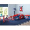 imageDelta Children  Marvel Spidey and His Amazing Friends 4Piece Toddler RoominaBox Set  Includes Sleep and Play Toddler Bed Table 1 Chair and Fabric Toy Box BlueRedMarvel Spidey and His Amazing Friends