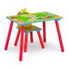 imageDelta Children  Marvel Spidey and His Amazing Friends 4Piece Toddler RoominaBox Set  Includes Sleep and Play Toddler Bed Table 1 Chair and Fabric Toy Box BlueRedCocomelon