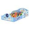 imageDelta Children  Marvel Spidey and His Amazing Friends 4Piece Toddler RoominaBox Set  Includes Sleep and Play Toddler Bed Table 1 Chair and Fabric Toy Box BlueRedBluey