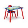 imageDelta Children  Marvel Spidey and His Amazing Friends 4Piece Toddler RoominaBox Set  Includes Sleep and Play Toddler Bed Table 1 Chair and Fabric Toy Box BlueRedMarvel Spidey and His Amazing Friends