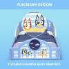 imageDelta Children  Marvel Spidey and His Amazing Friends 4Piece Toddler RoominaBox Set  Includes Sleep and Play Toddler Bed Table 1 Chair and Fabric Toy Box BlueRedBluey