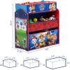 imageDelta Children MultiBin Toy Organizer Marvel Spider ManPaw Patrol Rescue Pups