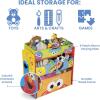 imageDelta Children MultiBin Toy Organizer Marvel Spider ManSesame Street