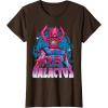 imageFantastic Four  Galactus Logo Oversized TShirtBrown