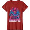 imageFantastic Four  Galactus Logo Oversized TShirtCranberry Red