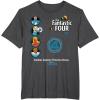 imageFantastic Four First Steps  Faux Multi TShirtDark Heather Grey