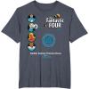 imageFantastic Four First Steps  Faux Multi TShirtHeather Blue