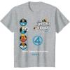 imageFantastic Four First Steps  Faux Multi TShirtHeather Grey