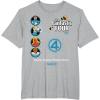 imageFantastic Four First Steps  Faux Multi TShirtHeather Grey