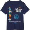 imageFantastic Four First Steps  Faux Multi TShirtNavy Blue