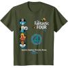 imageFantastic Four First Steps  Faux Multi TShirtOlive Green