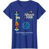 imageFantastic Four First Steps  Faux Multi TShirtRoyal Blue