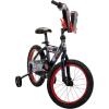 imageHuffy Disney and Marvel 1216 Inch Boys Bike for Kids Multiple Color Options and Designs Available Ideal for Ages 3 Years Old Removable Training Wheels Adjustable Seat Simple Coaster Brake16 Spiderman  Black