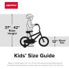 imageHuffy Disney and Marvel 1216 Inch Boys Bike for Kids Multiple Color Options and Designs Available Ideal for Ages 3 Years Old Removable Training Wheels Adjustable Seat Simple Coaster Brake12 Spidey and His Amazing Friends  Blue