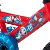 imageHuffy Disney and Marvel 1216 Inch Boys Bike for Kids Multiple Color Options and Designs Available Ideal for Ages 3 Years Old Removable Training Wheels Adjustable Seat Simple Coaster Brake12 Spidey and His Amazing Friends  Red
