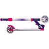 imageHuffy Disney and Marvel Light Up Kids Inline Scooters Multiple Color Options LED Lights Ages 5 Years Old Adjustable Handlebar Durable Steel Frame Foldable GirlsBoys 2WheelsPurple Princess