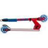 imageHuffy Disney and Marvel Light Up Kids Inline Scooters Multiple Color Options LED Lights Ages 5 Years Old Adjustable Handlebar Durable Steel Frame Foldable GirlsBoys 2WheelsRed SpiderMan
