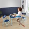 imageIdea Nuova Marvel Spiderman 3 Piece Childrens Activity Square Table and Chair Set Ages 3 NN201039Avengers  Blue