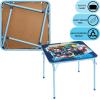 imageIdea Nuova Marvel Spiderman 3 Piece Childrens Activity Square Table and Chair Set Ages 3 NN201039Avengers  Blue