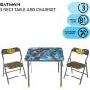 imageIdea Nuova Marvel Spiderman 3 Piece Childrens Activity Square Table and Chair Set Ages 3 NN201039Batman