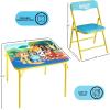 imageIdea Nuova Marvel Spiderman 3 Piece Childrens Activity Square Table and Chair Set Ages 3 NN201039Bluey