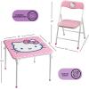imageIdea Nuova Marvel Spiderman 3 Piece Childrens Activity Square Table and Chair Set Ages 3 NN201039Hello Kitty