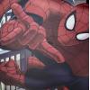 imageIdea Nuova Marvel Spiderman 3 Piece Childrens Activity Square Table and Chair Set Ages 3 NN201039Spiderman