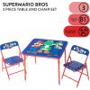 imageIdea Nuova Marvel Spiderman 3 Piece Childrens Activity Square Table and Chair Set Ages 3 NN201039Super Mario