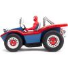 imageJada SpiderMan Buggy RC with NonRemovable SpiderMan Figure  7quot Turbo Button FullFunction Remote Control Ages 6 RedBlue