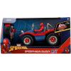 imageJada SpiderMan Buggy RC with NonRemovable SpiderMan Figure  7quot Turbo Button FullFunction Remote Control Ages 6 RedBlue