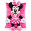imageJay Franco Marvel Spiderman 3D Snuggle Pillow  Super Soft  Measures 15 Inches Official Marvel ProductPink  Minnie Mouse