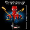 imageLEGO Marvel Iron SpiderMan Bust Collectible  Building Kit for Adults Ages 18  Includes Iron SpiderMan Minifigure  Collectible Model for Super Hero Fans  Gift for Men and Women  76326