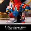 imageLEGO Marvel Iron SpiderMan Bust Collectible  Building Kit for Adults Ages 18  Includes Iron SpiderMan Minifigure  Collectible Model for Super Hero Fans  Gift for Men and Women  76326