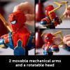 imageLEGO Marvel Iron SpiderMan Bust Collectible  Building Kit for Adults Ages 18  Includes Iron SpiderMan Minifigure  Collectible Model for Super Hero Fans  Gift for Men and Women  76326