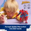 imageLEGO Marvel SpiderMan Mech vs AntiVenom Building Toy Set  SpiderMan Toy for Kids Boys and Girls Ages 6  Buildable Action Figure  Superhero Gift for Birthday  76308