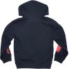 imageMarvel Boys Spiderman Classic Line Spider Paint Pullover HoodieBlackRed