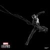 imageMarvel Legends Series Gamerverse Peter Parker Black Suit SpiderMan 2 Video GameInspired Collectible 6 Inch Action Figure