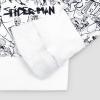 imageMarvel Mens Spiderman Classic Ink Spider Comic Pullover Crew FleeceWhite