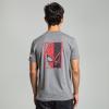imageMarvel Mens Spiderman Classic Web Spider Head Short Sleeve TeeAthletic Heather