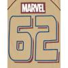 imageMarvel Mesh Soccer Jersey Athletic VNeck TShirt Adult Sizes XSmall  2XLBeige  Spiderman