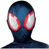 imageMarvel Miles Morales SpiderMan Official Youth Deluxe Zentai Costume  Stretch Spandex with Hidden Zippers and Wrist SlitsS 57