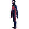 imageMarvel Miles Morales SpiderMan Official Youth Deluxe Zentai Costume  Stretch Spandex with Hidden Zippers and Wrist SlitsXl 1416